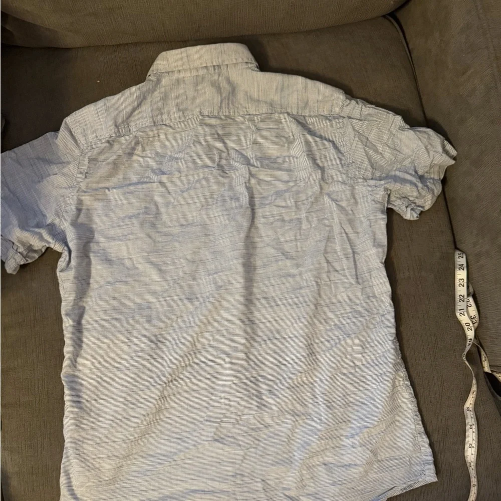 Men's Light Blue Short Sleeve Shirt